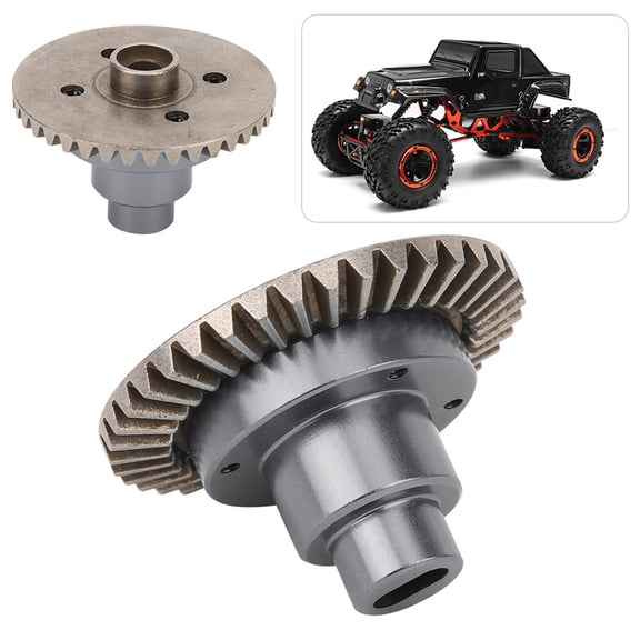 38T Main Gear for 1/10 RC Car, Metal Upgrade Part, Durable Precise, Easy Install