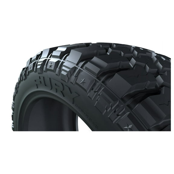 38X15.50R26 Fury Country Hunter M/T 126P Load Range E Black Wall Tire