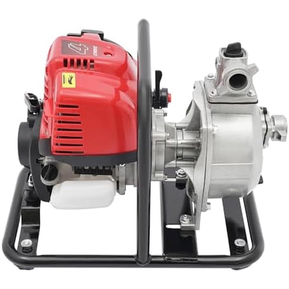 38cc 4 Stroke Gasoline Water Pump, High Pressure Water Transfer Pump With Filter, Trash Water Pump For Field Water, Fire Water, Ground Cleaning, Drainage, Pool Water Exchange$$Tools & Hardware Other