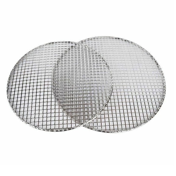 38cm /40.5cm Round Barbecue Net BBQ Grill Net Mesh Rack Grate Steam Net Mesh Wire Recyclable