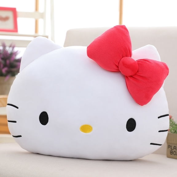 38cm Sanrio Hello Kitty Plush Pom Pom Purin Keroppi Badtz Doll Cartoon Warm Hand Plush Pillow Cushion Stuffed Plushie Toy