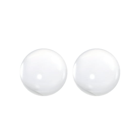 38mm(1.5-inch) Acrylic Contact Juggling Ball Ornament Clear 2pcs