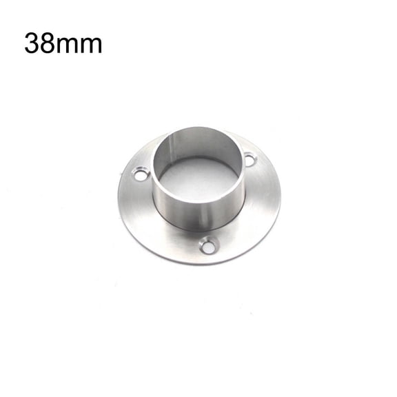 38mm 51mm Stainless Steel Handrail Wall Rail Round Connection Flange Bracket.