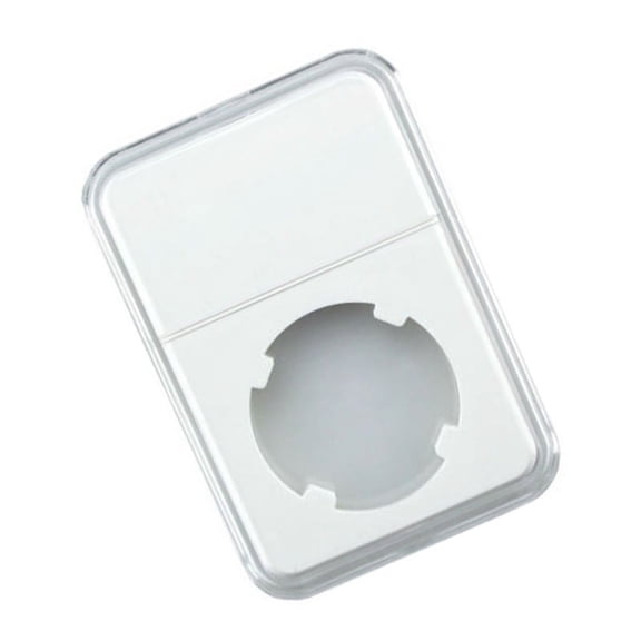 38mm Coin Holder Display Case Made from Clear Acrylic PMMA Plastic with Sealed Design for Coin Protection and Storage