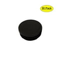 thumbnail image 1 of 38mm Dia Plastic Blanking End Cap Round Ribbed Tube Insert Plug Black 30Pcs, 1 of 5
