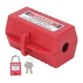 38mm Electrical Lockout Tagout Kit Plug Lock Safety Padlock Equipment