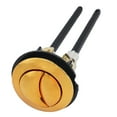 38mm Gold Toilet Push Button for Mechanical Top Flush Valve Dual Flush