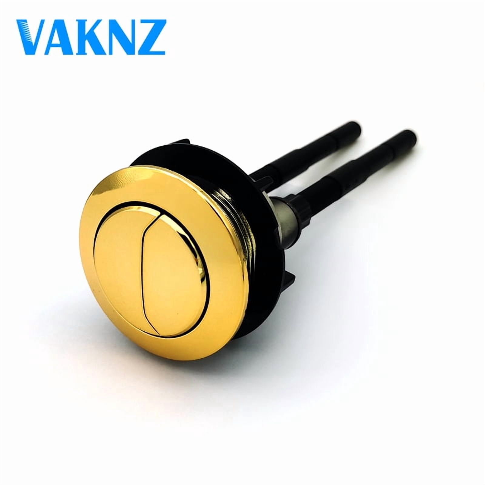38mm Golden Dual Flush Toilet Cistern Push Button ,38mm Golden Round ...