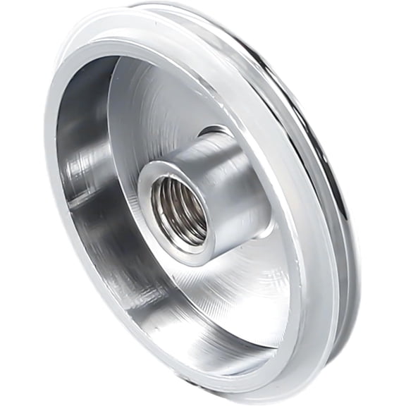 38mm Replacement Sink Waste Cap Pop-Up Click Clack Chrome Finish Brass Construction for Bathroom Sink Basin Bathtub Drain Easy Installation