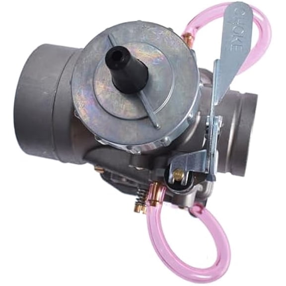 38mm Round Slide Motorcycle Carburetor Replacement VM38-9 Style, Performance Carburetor for Single Cylinder Engines and Riding Use