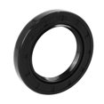 thumbnail image 1 of 38mm x 58mm x 8mm Black Nitrile Butadiene Rubber Cover Double Lip TC Oil Shaft Seal for Car Auto, 1 of 6