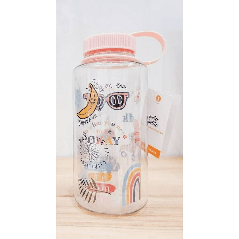 Target Clear Water Bottle with Stickers Great for Any Occasion.