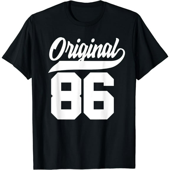 38th Birthday Gift Man Woman Original Vintage Born 1986 T-Shirt