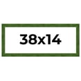 thumbnail image 1 of 38x14 Frame Green Burl Solid Wood Picture Frame | 1.75 Inches Moulding Width | Interior Frame Depth, 1 of 8