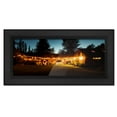 thumbnail image 1 of 38x15 Frame Black Picture Frame - Complete Modern Photo Frame Includes UV Acrylic Shatter Guard Front, Acid Free, 1 of 8