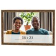 thumbnail image 1 of 38x23 Frame Gold Kingsley Distressed Solid Wood Picture Frame Width 0.75 Inches | Interior Frame, 1 of 8