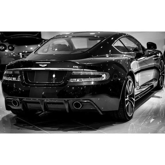 38x24 in Photographic Print Poster Aston Martin Dbs Aston Martin Dbs Rear