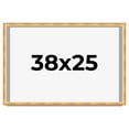 thumbnail image 1 of 38x25 Shadow Box Bronze Cross-Brushed Display Frame | 1.625 Inches Deep Solid Wood | UV Resistant, 1 of 8