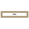 thumbnail image 1 of 38x5 IN Frame Ornate Silver Beaded Solid Wood Picture Frame Width 2.5 Inches | Interior Depth 1, 1 of 8