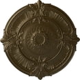 thumbnail image 1 of 39 1/2"OD x 2 1/2"P Attica Ceiling Medallion (Fits Canopies up to 3 3/4"), Hand-Painted Brass, 1 of 5