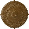 thumbnail image 1 of 39 1/2"OD x 2 1/2"P Attica Ceiling Medallion (Fits Canopies up to 3 3/4"), Hand-Painted Smokey Topaz Crackle, 1 of 5