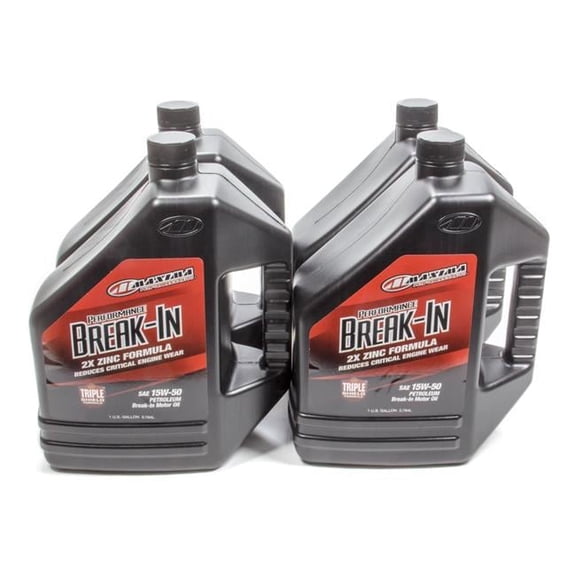 39-119128 15W-50 Break-In Oil Case - 4 x 1 gal