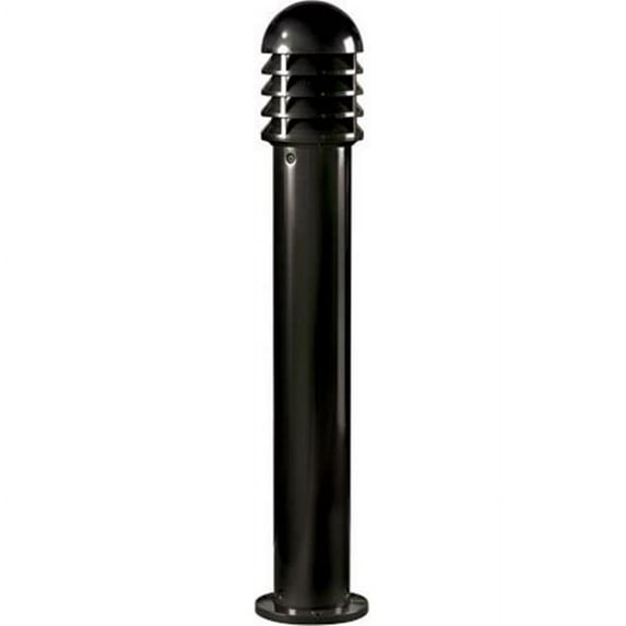 39.13 x 7.31 7.31 in. 120 V 35 watts Powder Coated Cast Aluminum Bollard Light with Metal Halide Lamp, Bronze