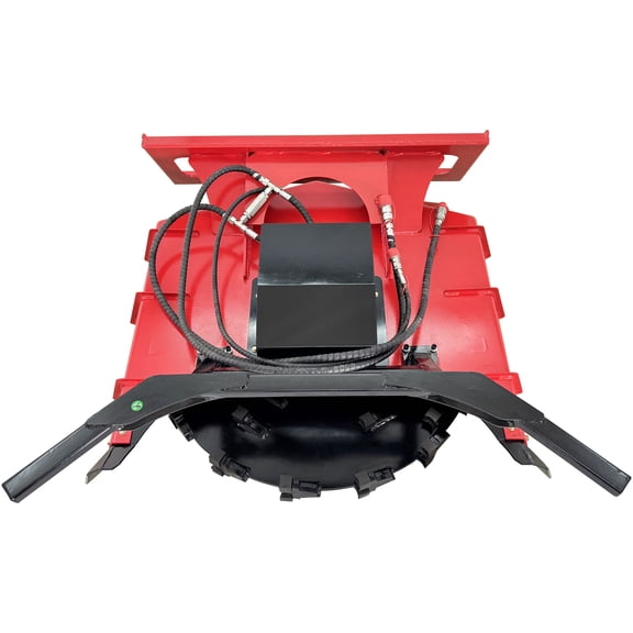 39.3" Diameter Disk Brush Cutter Mulcher Forestry Disc Mower Skid Steer Loader Attachment for Land Clearing