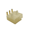 thumbnail image 1 of 39-30-3037 Conn Wire to Board HDR 3Power POS 4.2mm Solder RA Side Entry Thru-Hole Mini-Fit Jr / 0039303037, Gold, 1 of 1