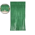 thumbnail image 1 of 39.37×78.74in Metallic Tinsel Foil Fringe Curtains Party Photo Backdrop Party Streamers for St.Patrick's Day, Birthday, Graduation, New Year Eve Decorations Christmas Decor, 1 of 6