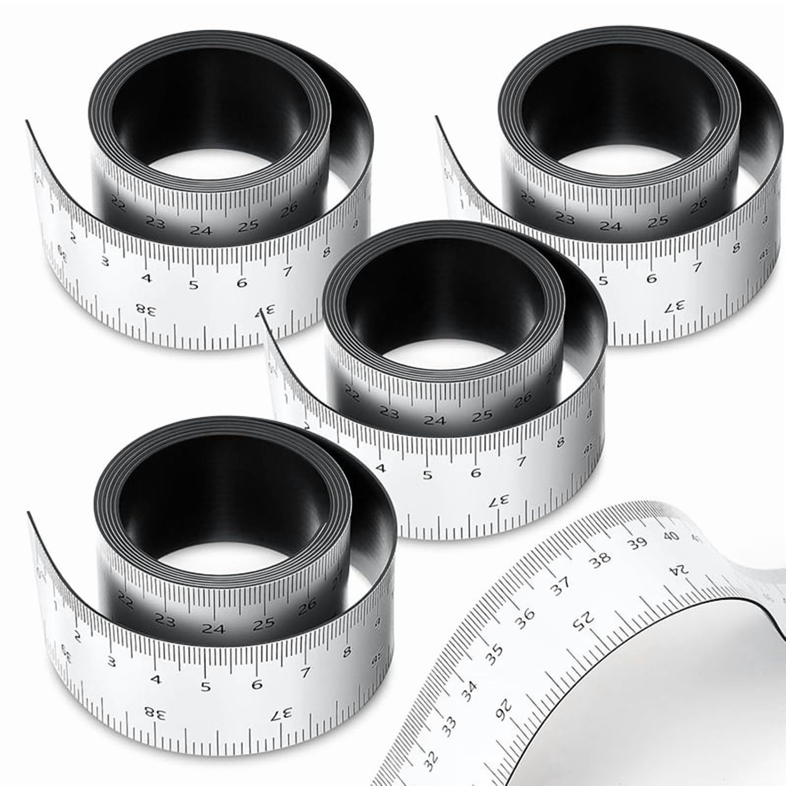 39.37 Inch Magnetic Ruler Flexible Magnetic Ruler with Both Inches and ...