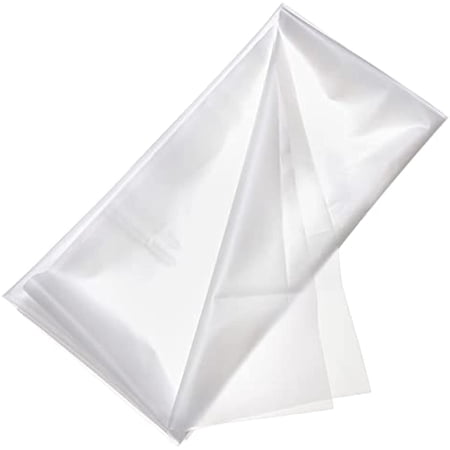 39"×39" Translucent Fabric 0.1mm Thick Clear TPU Fabric PVC Waterproof Clothing Frosted Waterproof Material for Raincoat DIY Waterproof Clothing Sewing Craft Decoration