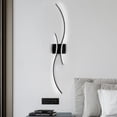 thumbnail image 1 of Longree Modern 1-Light Dimmable LED Wall Sconce with Shades, 1 of 7