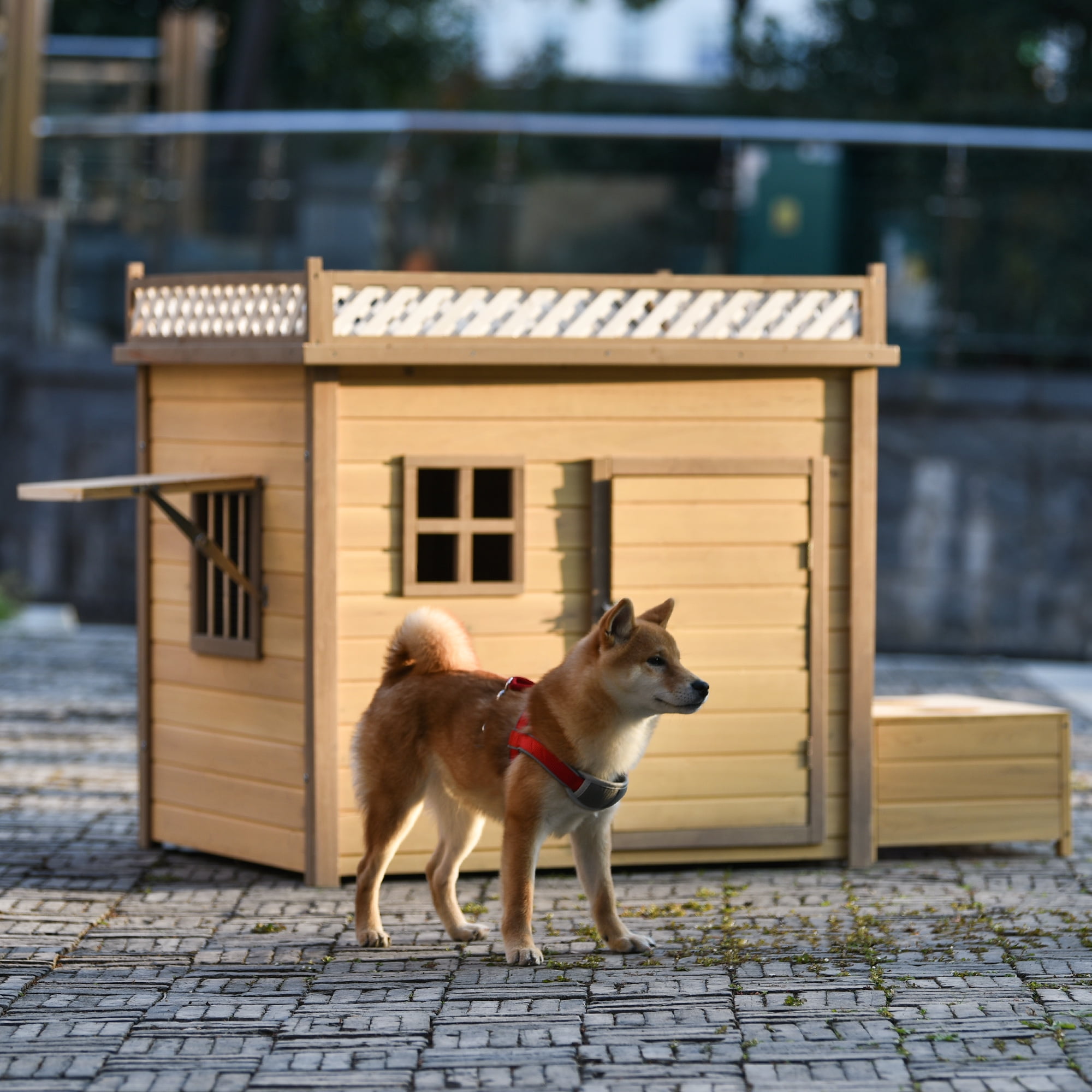 https://i5.walmartimages.com/seo/39-4-Wooden-Pet-Dog-House-Puppy-Shelter-Kennel-Outdoor-Indoor-crate-2-Stainless-Steel-Bowls-Multifunctional-Room-Shelte-Flower-Stand-Plant-Stand-Wood_f5bd223c-3000-497b-96ce-51311bb1873e.8882009847ef1d7c83e70b3e14bf15d9.jpeg