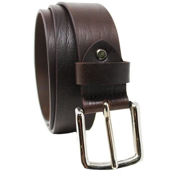 39-40  Men's Full-Grain Leather Casual Jean Belt 26AX104BR