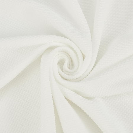 39.4x63 Inch Liverpool Bullet Textured Fabric Bump Twill Stretch Fabric 4 Way Stretch Soft Solid Cloth for Making Skirt Shirt Short Sleeves Pillow Case DIY