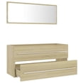thumbnail image 1 of 39" Bathroom Furniture Set with Mirror - Sonoma Oak, 1 of 4