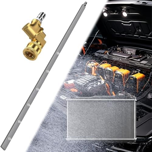 39'' Car Radiator Cleaning Wand 25° Fan Nozzle Car Truck Power Washer ...