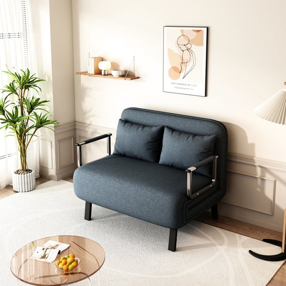 39″ Convertible Bed with Special Seat Height - Relaxing in Home and Office Spaces