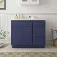 thumbnail image 1 of 39" Freestanding Bathroom Vanity Cabinet without Top in Blue, 1 of 6