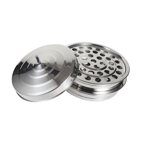 39 Hole Stainless Steels Communion Tray Stackable Design Large Capacity Serving Plate for Church Services and Religious Event