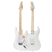 39 Inch Electric Guitar, Full Size Solid Body S-S-S Pickups 6 Strings Beginner Guitar Kit With Gig Bag, Strap, Tremolo Arm, Cable & Picks MS100 Green