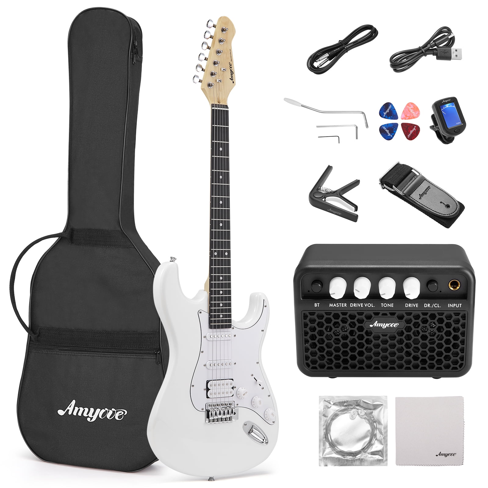 Whizmax 39 Inch Full Size AMYOVE AMY Electric Guitar Kit Whizmax 39 Inch Full Size AMYOVE AMY Electric Guitar Kit
