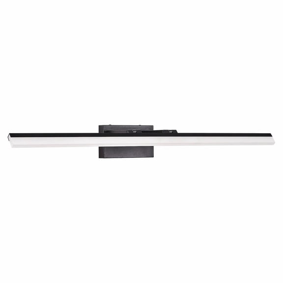 39 Inch LED Vanity Light for Bathroom Mirror Modern Black Metal Wall Sconce, Dimmable Color Temp, Hardwired, Ideal for Makeup, Grooming, and Dressing Areas