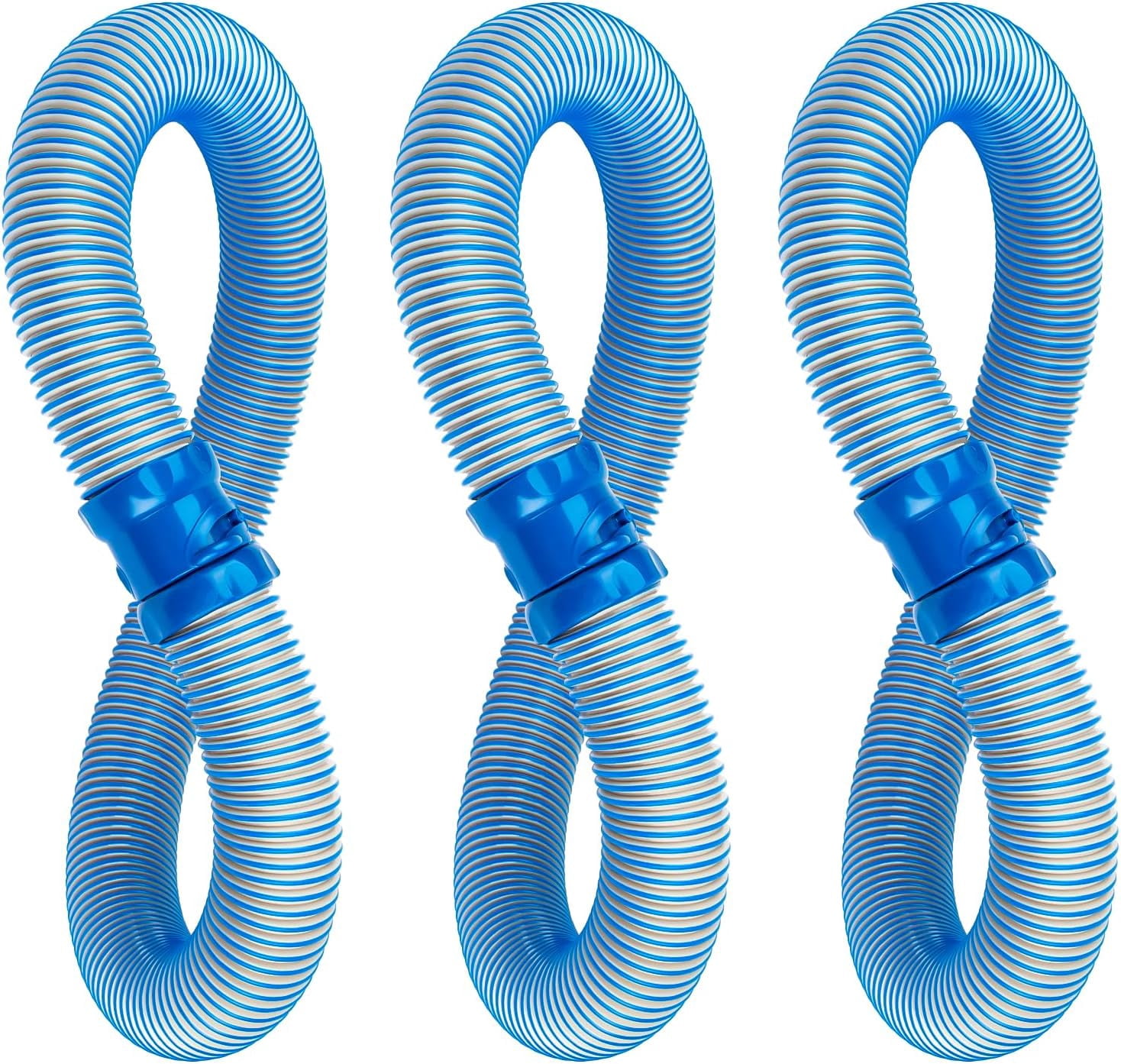 Tuyau Remplacement 1m Pour Robot Piscine Zodiac - Compatible X7, T3, T5, MX6, MX8 - 3 Pièces Tuyau Nettoyage Zodiac Mx6