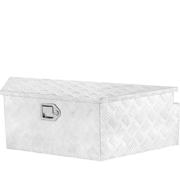 39 Inch Utility Tongue Tool Box With Lock | Tongue Toolbox Utility Tool Chest for Pickup Bed, RV, SUV, Off-Road
