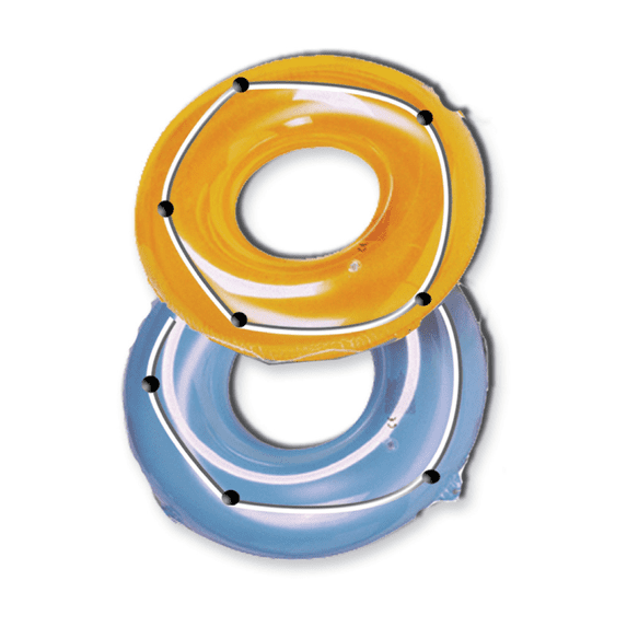 39" Inflatable Pool Ring with Rope