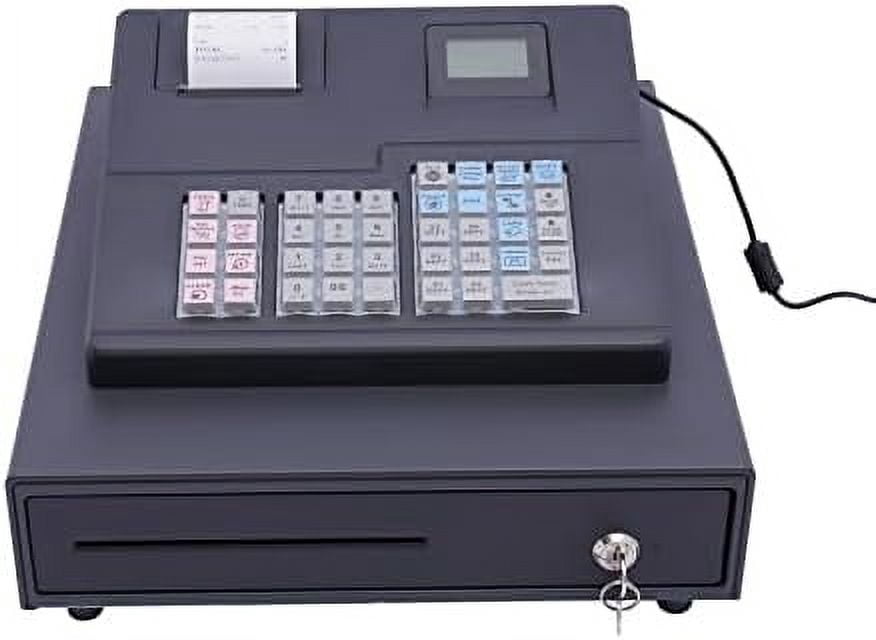 Cash Led 39 Keys Cash Register with Flat Keyboard and Thermal Printer,POS System ...