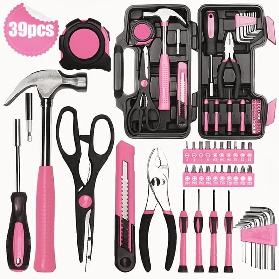 39 PCS PINK