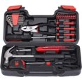thumbnail image 1 of 39-Piece Household Tools Kit - Small Basic Home Tool Set with Plastic Toolbox - Great for College Students, Household Use & More, 1 of 5